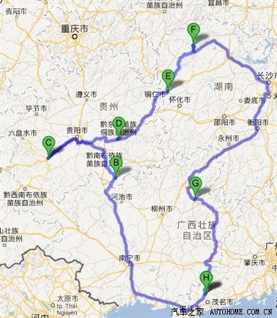 湖南旅游路線-貴州到湖南旅游路線