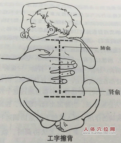 工字搓背